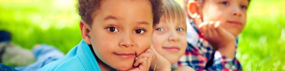 Children Playing Outside, Child Care Center, St. Ann's Center