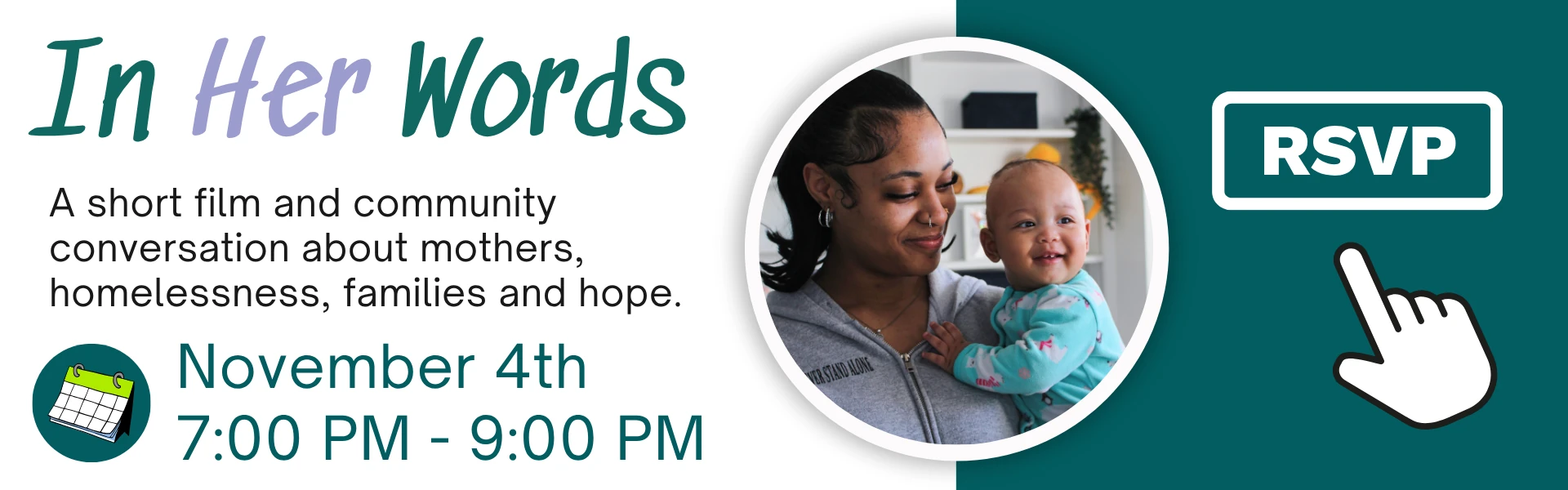 In Her Words: November 4 at 7:00pm